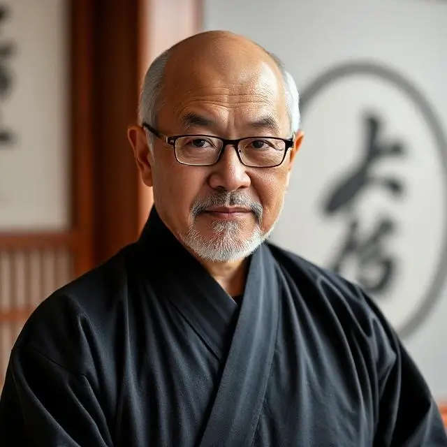 Portrait of the founder, Grandmaster Kaito Tanaka