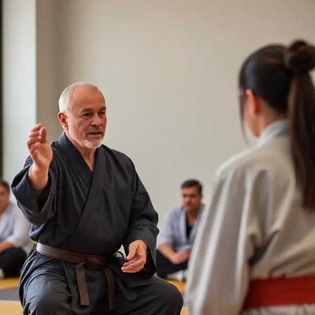 A guest master teaching a special seminar